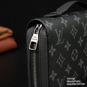 Túi Nam Louis Vuitton LV Zippy Họa Tiết Monogram Siêu Cấp 22x13x4cm (2)