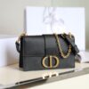 Túi Nữ Cao Cấp Dior 30 Montaigne Màu Đen 24x17x8cm (2)