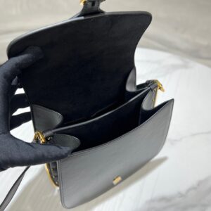 Túi Xách Hàng Hiệu Dior Bobby Siêu Cấp Màu Đen 21cm (2)