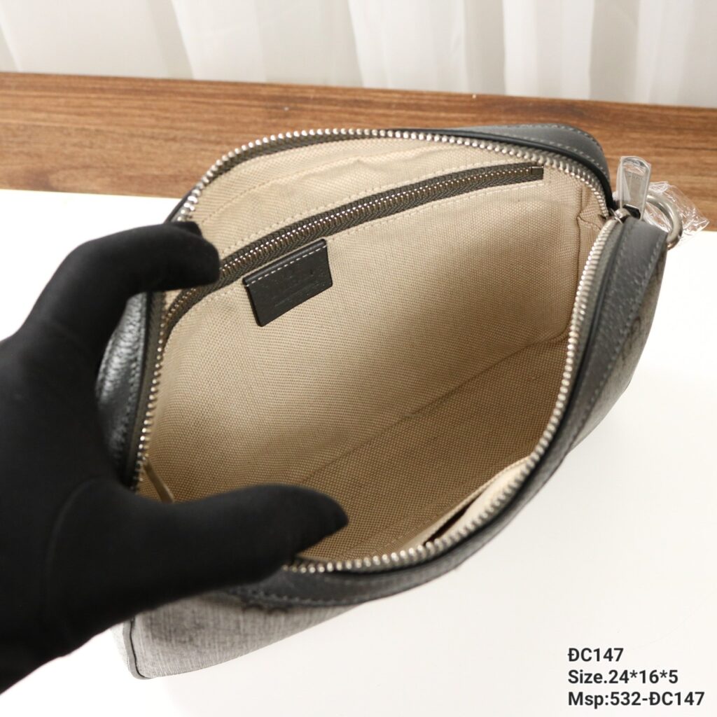 Túi Xách Hàng Hiệu Gucci Bag Replica 11 Họa Tiết Monogram 24x16x5cm (2)