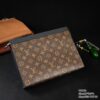 Túi Xách Hàng Hiệu Louis Vuitton Clutch Nam Họa Tiết Monogram 27x20x6cm (2)