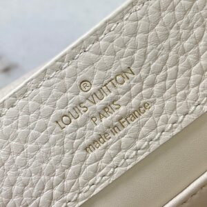 Túi Xách Hàng Hiệu Louis Vuitton LV Capucines Siêu Cấp Màu Trắng 21cm (2)