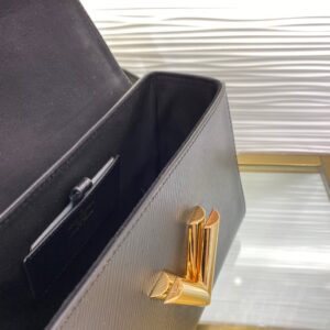 Túi Xách Louis Vuitton LV Twist Màu Đen Siêu Cấp 24cm (2)