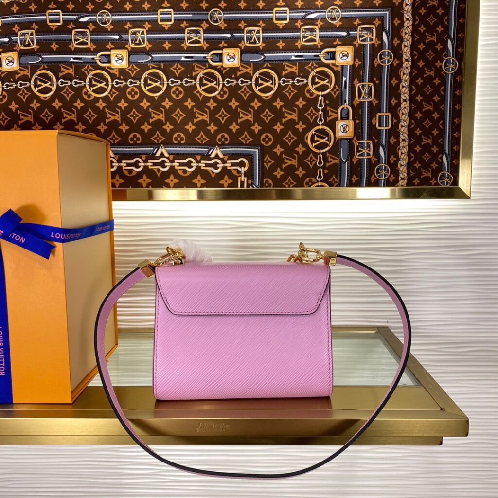 Túi Xách Louis Vuitton LV Twist Màu Hồng Siêu Cấp 24cm (2)