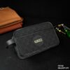 Túi Xách Nam Gucci Clutch Siêu Cấp Màu Đen 22x14x7cm (2)
