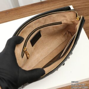 Túi Xách Nam Louis Vuitton LV Clucth Da Vân Cá Sấu Replica 11 26x16x5cm (2)