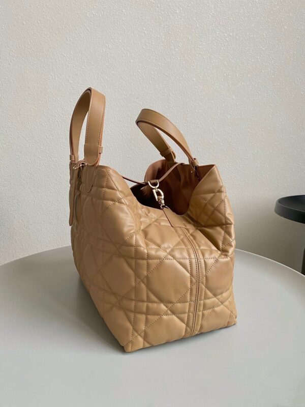 Túi Xách Nữ Dior Medium Toujours Bag Replica 11 Màu Be 28 (2)
