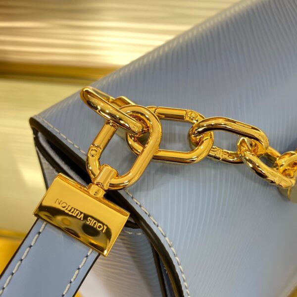 Túi Xách Siêu Cấp Louis Vuitton LV Twist Màu Xanh 24cm