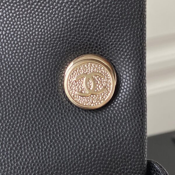 Balo Chanel Mini Duma Backpack Màu Đen Like Auth 21.5x19 (2)