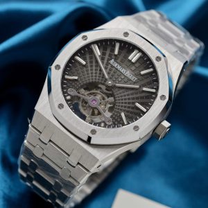 Đồng Hồ Audemars Piguet Rep 11 Royal Oak Tourbillon 26522BC Mặt Xám (4)