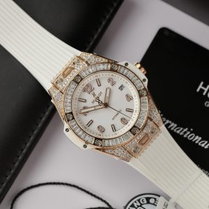 Đồng Hồ Hublot Big Bang One Click Độ Kim Cương Moissanite Baguette (2)