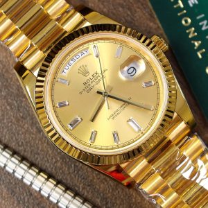 Đồng Hồ Rolex Day-Date 228238 Bọc Vàng 18K Bản Nặng 177 Grams GM Factory 40mm (8)