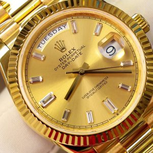 Đồng Hồ Rolex Day-Date 228238 Bọc Vàng 18K Bản Nặng 177 Grams GM Factory 40mm (6)