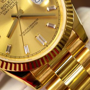 Đồng Hồ Rolex Day-Date 228238 Bọc Vàng 18K Bản Nặng 177 Grams GM Factory 40mm (6)