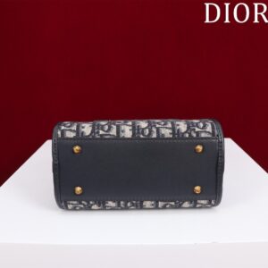 Túi Dior 30 Montaigne Chất Vải Họa Tiết Oblique Like Auth 18 (2)