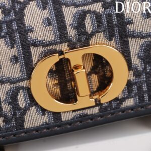 Túi Dior 30 Montaigne Chất Vải Họa Tiết Oblique Like Auth 18 (2)