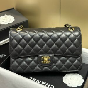 Túi Xách Chanel Classic Replica 11 Cao Cấp Nữ Màu Đen 25cm (8)