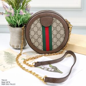 Túi Xách Gucci Ophidia Mini GG Round Bag Rep 11 Nữ Hình Tròn 18x6cm (2)