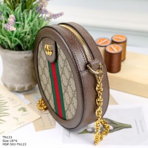 Túi Xách Gucci Ophidia Mini GG Round Bag Rep 11 Nữ Hình Tròn 18x6cm (2)