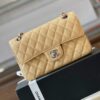 Túi Xách Like Auth Chanel Classic Nữ Da Hạt Khóa Bạc 23cm (2)