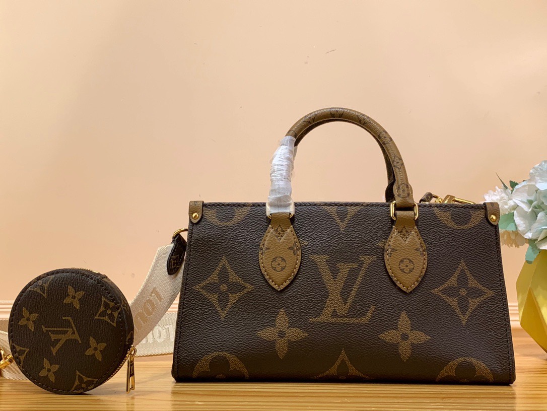 Túi Xách Nữ Louis Vuitton LV On The Go Mini Rep 11 Họa Tiết Mono 25x13x10cm  - DWatch Luxury