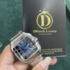 Đồng Hồ Lướt Cartier Santos Cũ 97% Mặt Xanh Dương 39 (2)