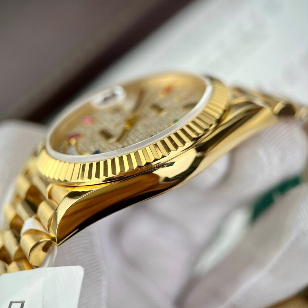 Đồng Hồ Nam Rolex Bọc Vàng Thật
