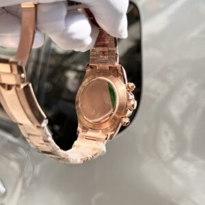 Đồng Hồ Rolex Daytona Chế Tác Bọc Vàng - Moissanite - Ruby Rep 11 40mm