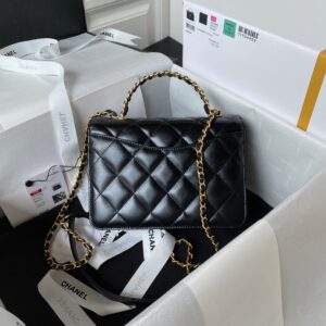 Túi Xách Chanel Trendy Nữ Màu Đen Replica 11 Cao Cấp 20cm (2)