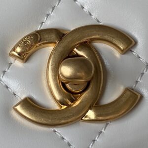 Túi Xách Chanel Trendy Rep 11 Cao Cấp Nữ Màu Trằng 20cm (2)