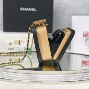 Túi Xách Nữ Chanel Dáng Cốp Like Auth Cao Cấp Quai Gỗ 20 (2)