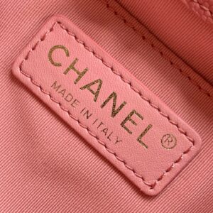 Balo Chanel Mini Duma Màu Hồng Rep 11 Cao Cấp 21.5x19 (2)