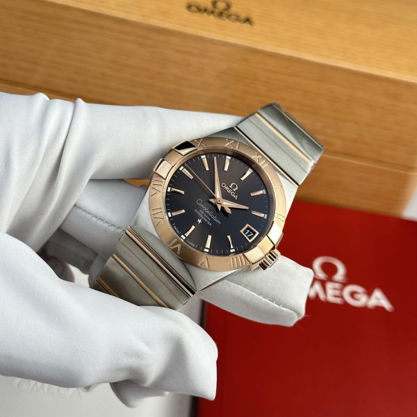 Đồng Hồ Omega Constellation Rep 11 Mặt Chocolate Nhà Máy VS 38mm