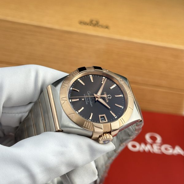 Đồng Hồ Omega Constellation Rep 11 Mặt Chocolate Nhà Máy VS 38mm