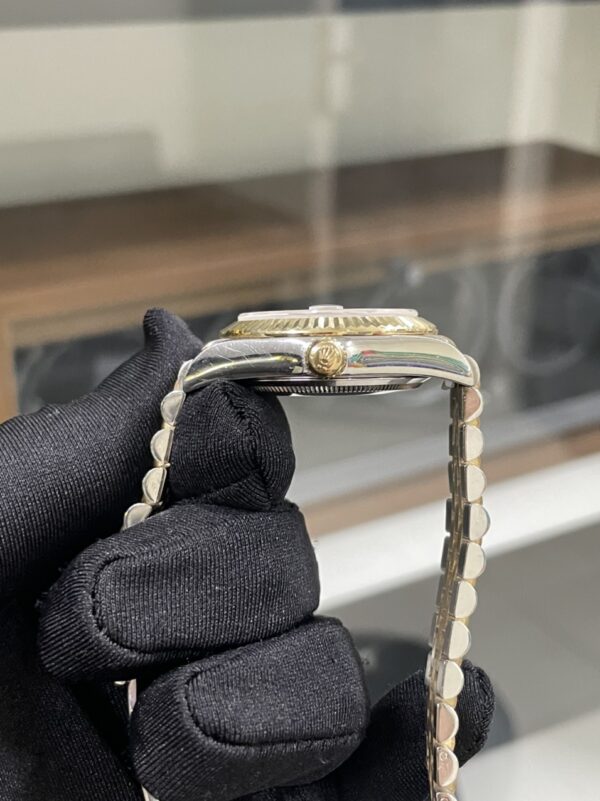 Đồng Hồ Rep Cũ Lướt Rolex DateJust Bọc Vàng Thật GM Factory 31mm (2)