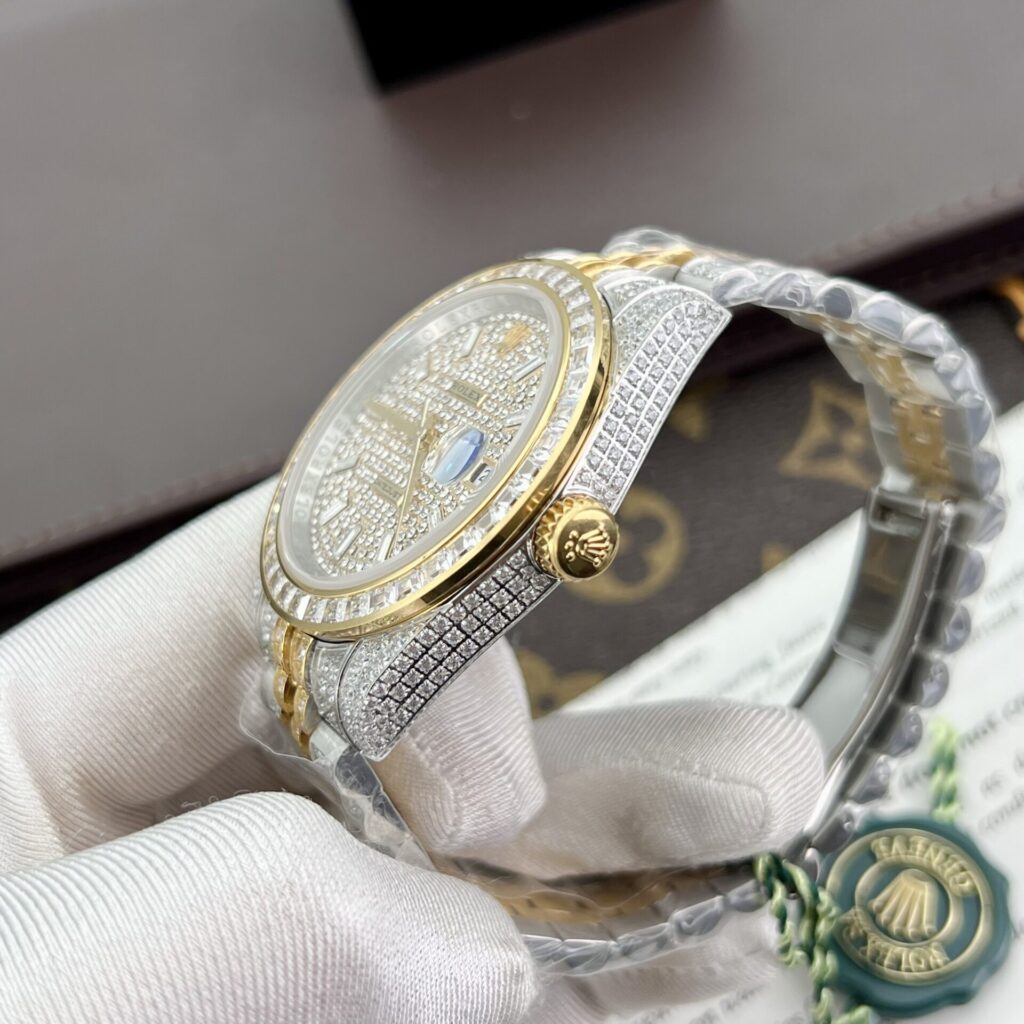 Đồng Hồ Rolex Full Diamond