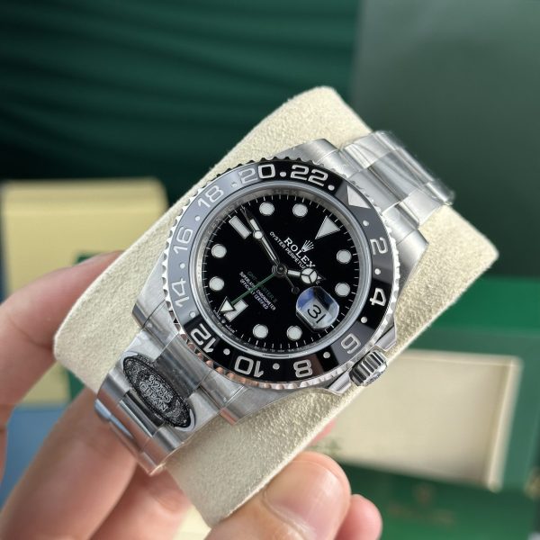 Đồng Hồ Rolex GMT-Master II 116710LN Replica Dây Julibee Thép 904L (10)