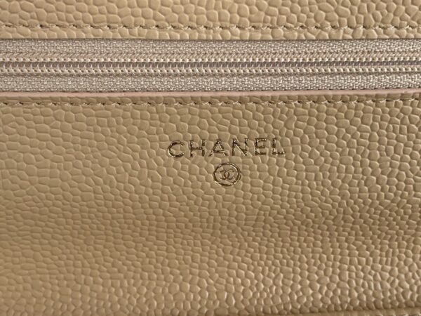 Túi Xách Hàng Hiệu Chanel Woc Nữ Khóa Vàng Bóng Cao Cấp 19cm (2)