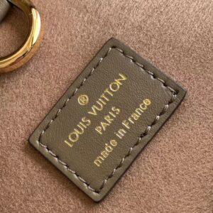 Túi Xách Louis Vuitton LV Lock It MM Nữ Khóa Vàng Bóng Siêu Cấp 36x29cm (2)