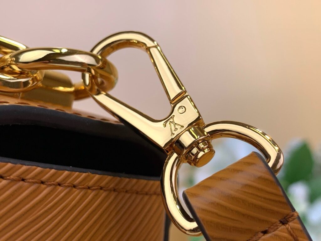 Túi Xách Louis Vuitton LV Twist Mini Siêu Cấp Nữ Màu Nâu 23x17x9 (2)