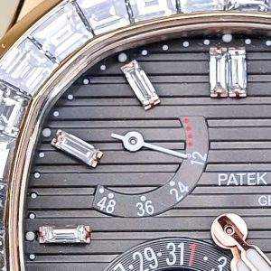 Đồng Hồ Patek Philippe Vàng Khối 18K Kim Cương Thiên Nhiên Hong Kong