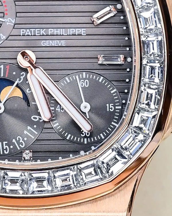 Đồng Hồ Patek Philippe Vàng Khối 18K Kim Cương Thiên Nhiên Hong Kong