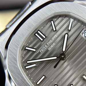 Đồng Hồ Patek Philippe Nautilus 5711 Replica 11 Dây Da Đen Nhà Máy 3K (9)