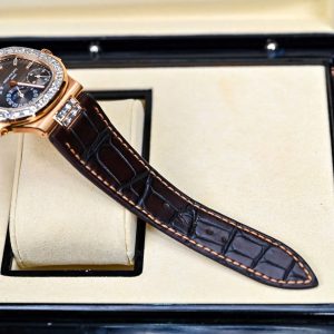 Đồng Hồ Patek Philippe Vàng Khối 18K Kim Cương Thiên Nhiên Hong Kong