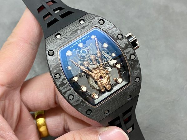 Đồng Hồ Richard Mille RM66 Flying Tourbillon Carbon Vàng 18K Tinh Chỉnh