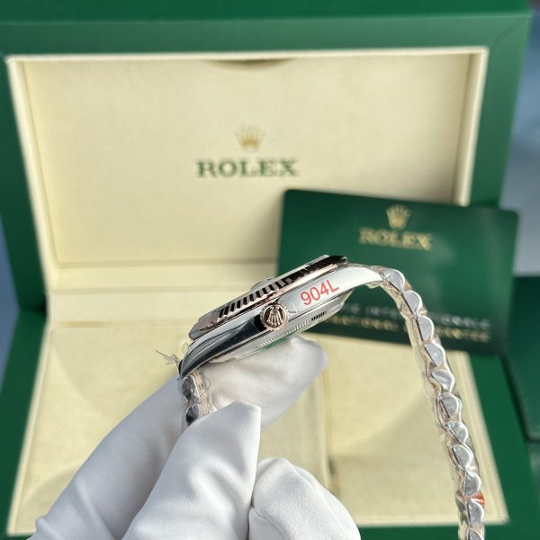 Đồng Hồ Rolex DateJust Bọc Vàng Thật Mặt Số Chocolate GM Factory V5 (1)