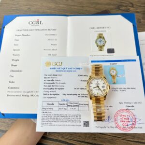 Đồng Hồ Rolex Day-Date Bọc Vàng Thật 18k GM Factory V3 Nặng 175 Gram 40mm (1)
