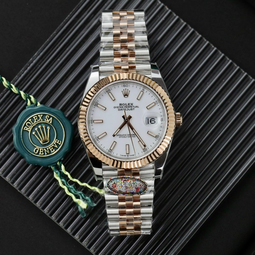 Đồng Hồ Rolex Fake 11 Máy Thuỵ Sỹ DateJust 126331 Clean Factory 41mm (2)