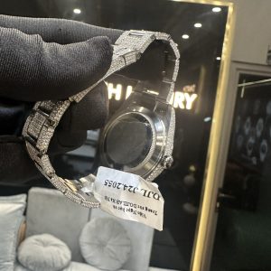 Đồng Hồ Rolex Full Kim Cương Moissanite DateJust Replica 11 SUPER VIP 41mm (2)