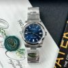 Đồng Hồ Rolex Oyster Perpetual 126000 Mặt Xanh Blue Clean Factory 36mm (1)